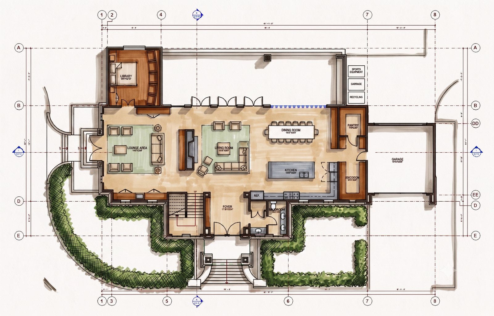 Main floor plan